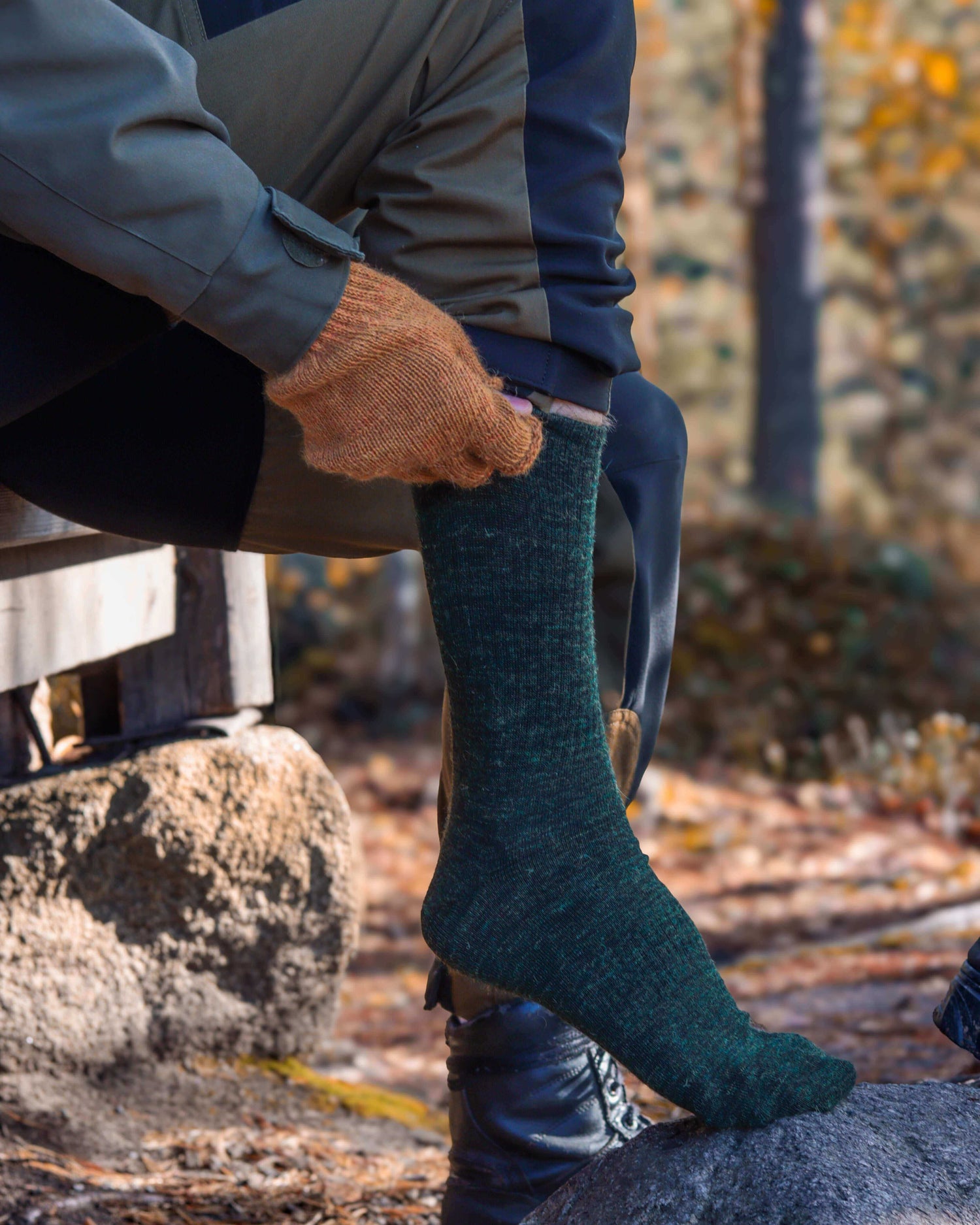 HELLE – Leichte Wandersocke aus Alpaka – Socken des Jahres – 10er-Pack