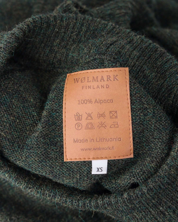 HURMA – Unisex-Pullover mit Rundhalsausschnitt aus 100 % Alpakawolle
