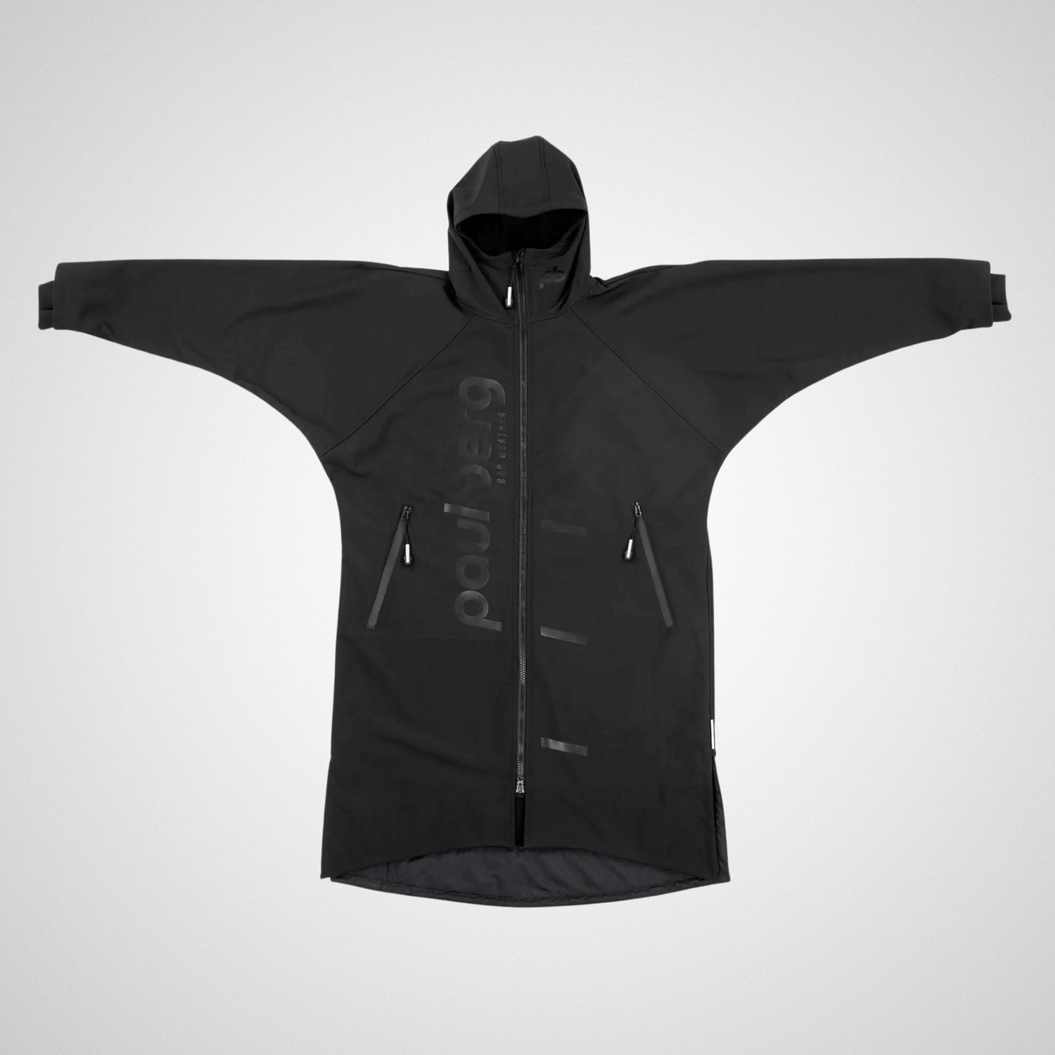 Paul Berg - Light Outdoor vaatteidenvaihto takki - välikausi - musta